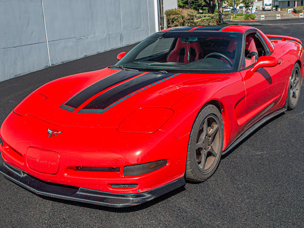 1997-2004 CHEVROLET CORVETTE C5 PERFORMANCE FRONT SPLITTER LIP GROUND EFFECTS